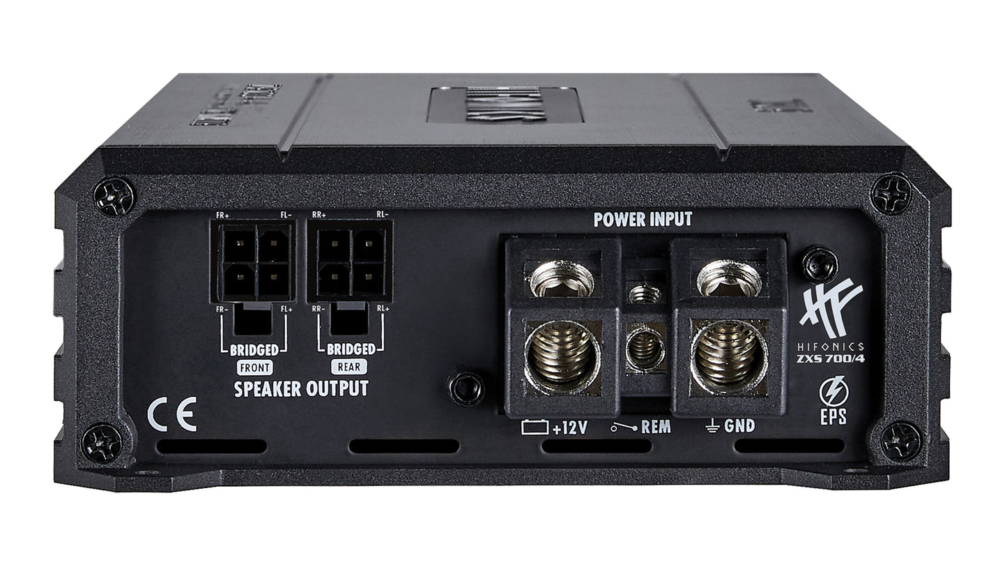 ZEUS STREET 4CH Class-D Amp ZXS700/4 | 4-Kanal Ultra Class-D Verstärker | 700 Watt RMS