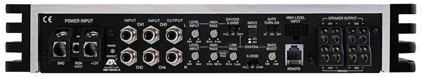 ESX QUANTUM Digital 4CH AMP QE1200.4