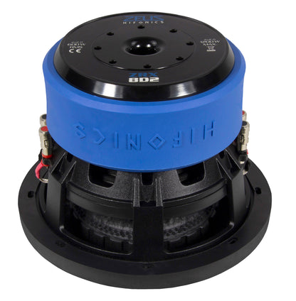 ZEUS Woofer ZRX-8D2 | Spitzenklasse Subwoofer | 20cm (8") | 600 Watt RMS