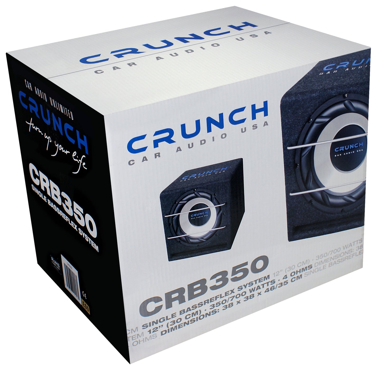 CRUNCH CRB Single-Bassreflexbox CRB-350