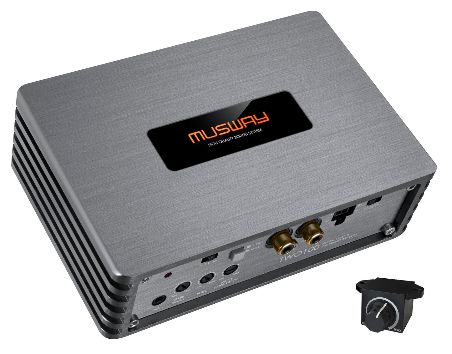 MUSWAY Digital 2-Kanal AMP TWO100