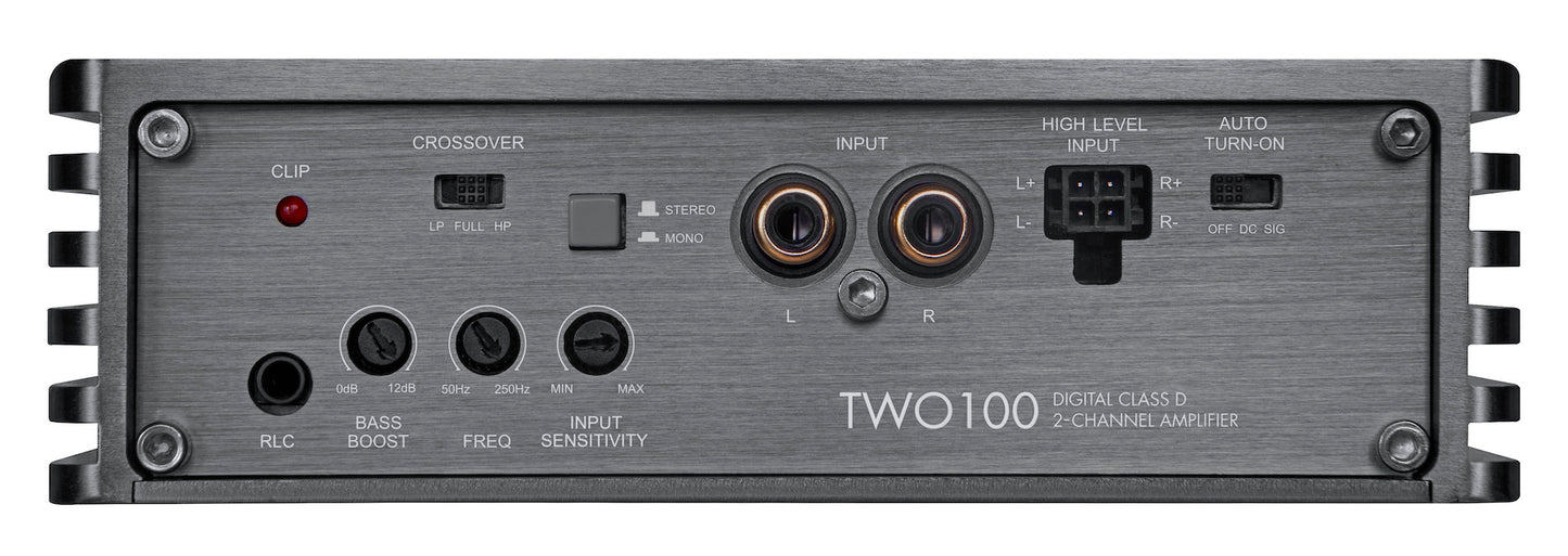 MUSWAY Digital 2-Kanal AMP TWO100