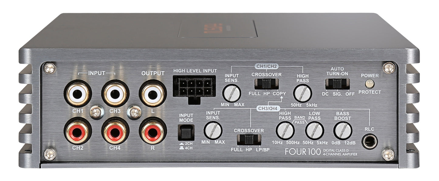 MUSWAY Digital 4-Kanal AMP FOUR100